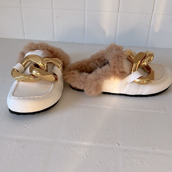 Nasty gal faux fur loafers - Picture 7 of 9